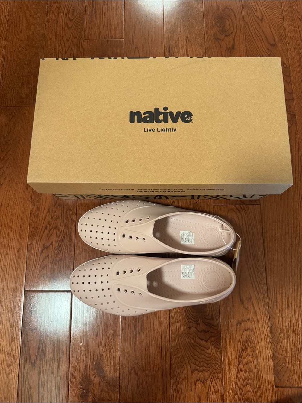 Native Blush Pink Jericho Slip-On Shoes